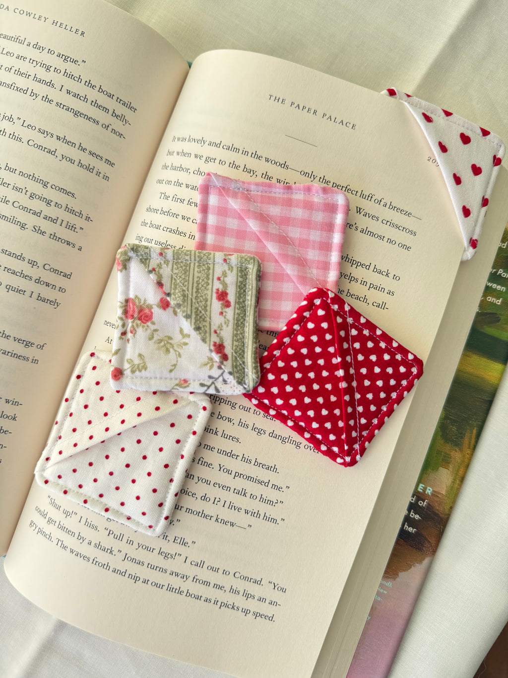 Fabric Page Bookmark